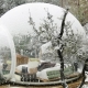 The experience of sleeping in a bubble!