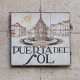 The spanish and madrilan landmark