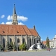 See Cluj-Napoca centre from the St. Michael`s Church Tower