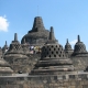 Borobudur Temple at sunrise - Java, Indonesia