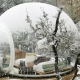 The experience of sleeping in a bubble!