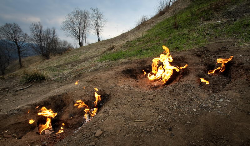 Living Fires in Romania